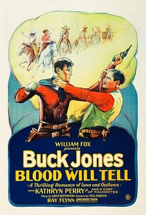 Poster Blood Will Tell (1927)