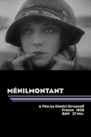 Poster Ménilmontant (1926)