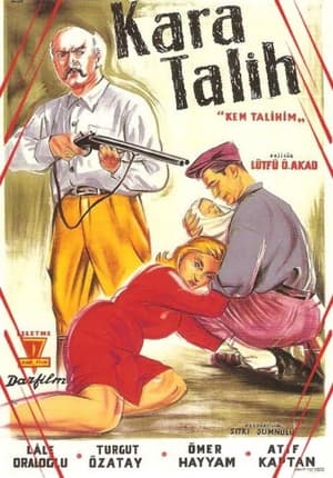 Poster Kara Talih (1957)