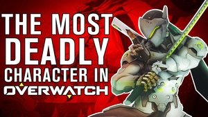 Behind Genji in Overwatch