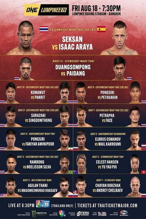 ONE Friday Fights 29: Saeksan vs. Araya 2