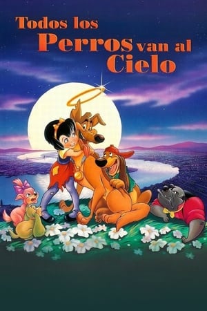 Poster Todos los perros van al cielo 1989