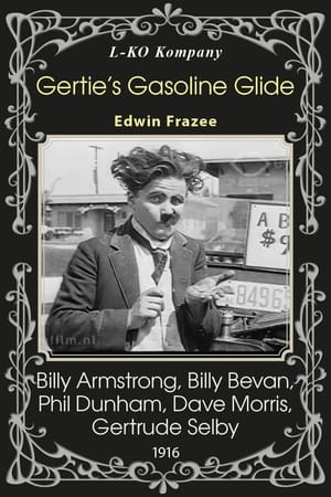 Poster Gertie's Gasoline Glide (1916)