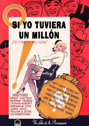 Poster Si yo tuviera un millón 1932