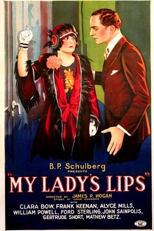 Poster My Lady's Lips 1925