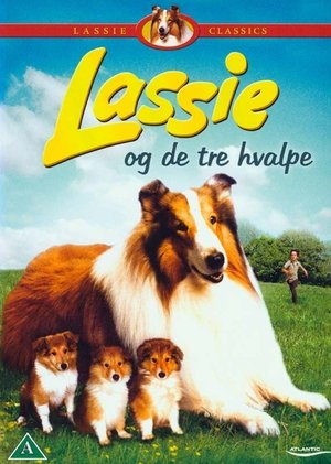 Image Lassie Og De Tre Hvalpe