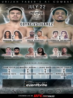 Poster Urijah Faber's A1 Combat 12 2023