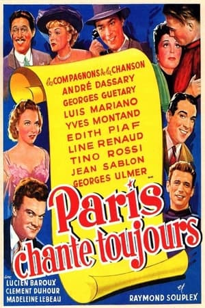 Poster Paris chante toujours ! 1951