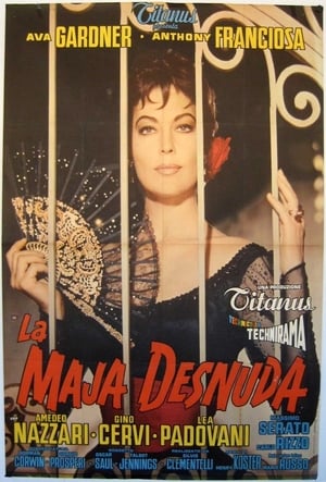 Poster La maja desnuda 1958