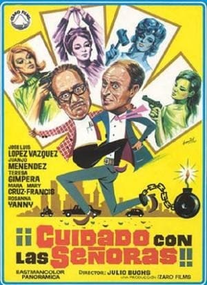 Poster Cuidado con las señoras 1968