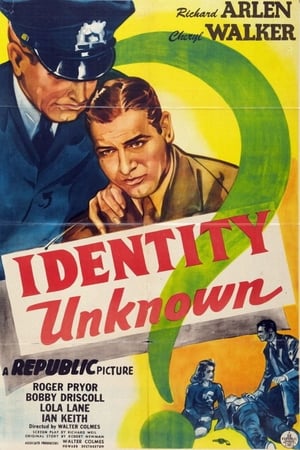 Poster Identity Unknown (1945)