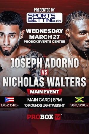 Image Joseph Adorno vs. Nicholas Walters