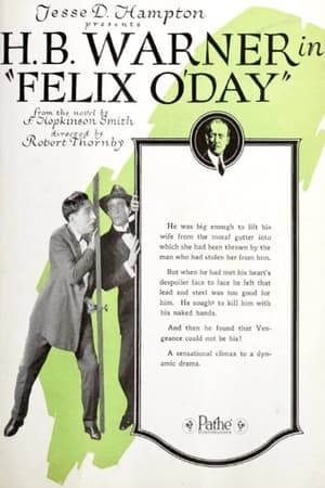 Poster Felix O'Day (1920)