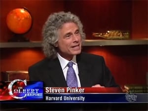 The Colbert Report Eleanor Holmes Norton, Steven Pinker