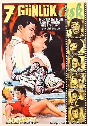 Poster Yedi Günlük Aşk 1962