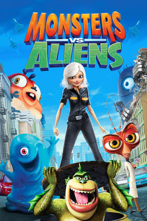 Poster Monsters vs Aliens 2009