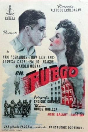 Poster ¡Fuego! 1949
