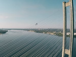 Image Top of Kyiv's South Bridge