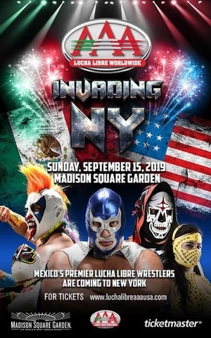 Poster Lucha Libre AAA Invading New York (2019)