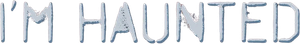 I'm Haunted — Logos 2