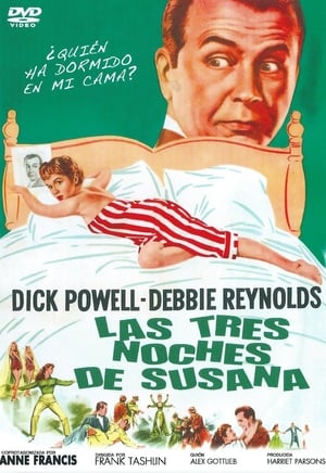 Poster Las tres noches de Susana 1954
