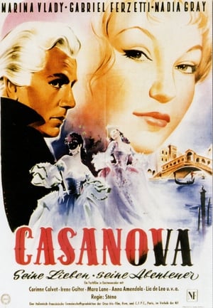 Poster Le avventure di Giacomo Casanova 1954