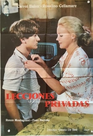 Poster Lecciones privadas 1975
