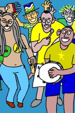 Samba Chuteira Cabeçada