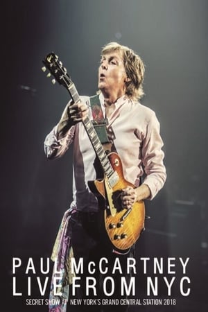 Paul McCartney: Live at Grand Central Station poster