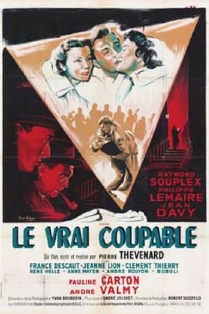 Poster Le vrai coupable 1951