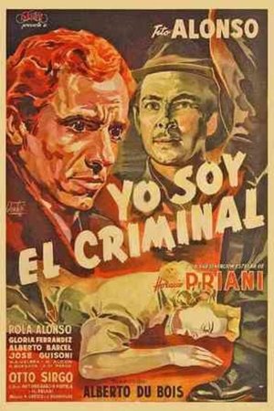 Poster Yo soy el criminal 1954
