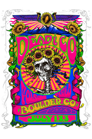 Poster di Dead & Company: 2023-07-02 Folsom Field, Boulder, CO, USA