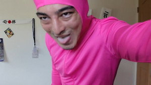 PINK GUY SINGS THRIFT SHOP