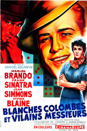 Poster Blanches colombes et vilains messieurs 1955