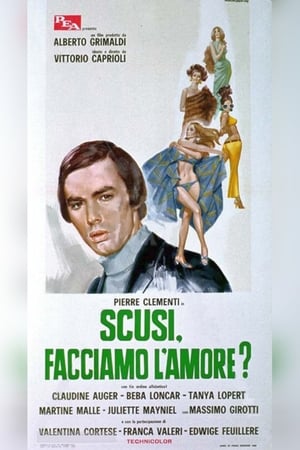 Poster Scusi, facciamo l'amore? 1968