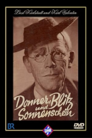 Poster Donner, Blitz und Sonnenschein (1936)