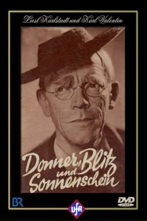 Poster Donner, Blitz und Sonnenschein 1936