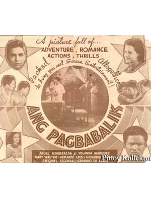 Poster Ang Pagbabalik 1937