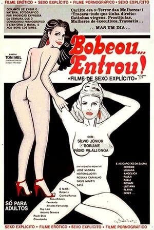 Poster Bobeou... Entrou (1984)
