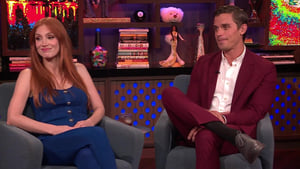 Image Antoni Porowski and Jessica Chastain