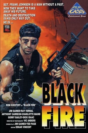 Poster Black Fire (1986)