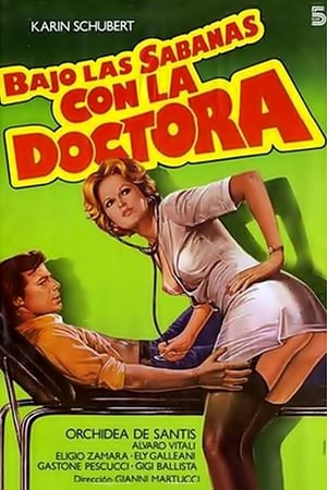 Poster Bajo las sábanas de la doctora 1976