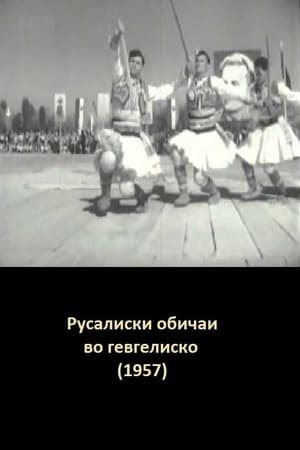 Poster Русалиски обичаи во гевгелиско 1957