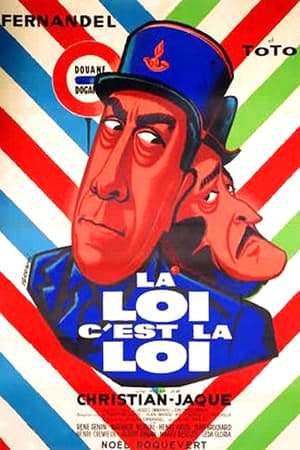 Poster La loi c'est la loi 1958