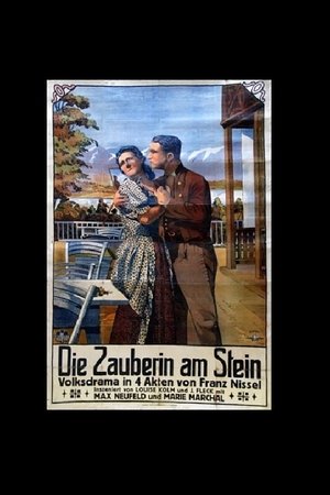 Die Zauberin am Stein poster