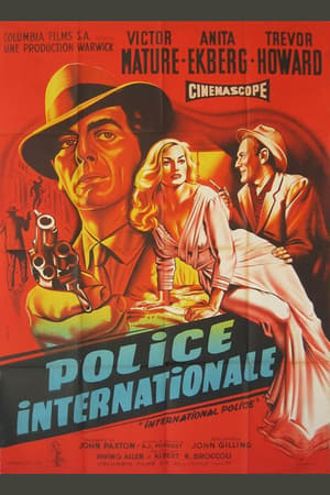 Poster Police internationale 1957