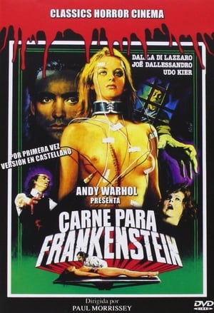 Poster Carne para Frankenstein 1973