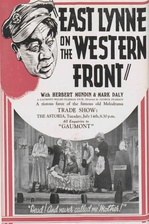 Poster East Lynne on the Western Front 1931