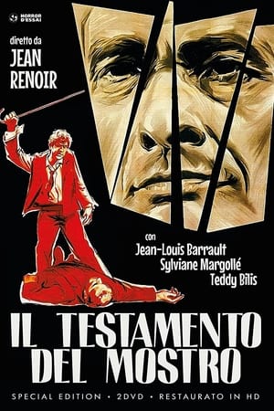 Poster Il testamento del mostro 1960