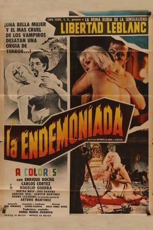 Poster La endemoniada 1968